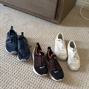 Nike Black and White Sneakers Trio